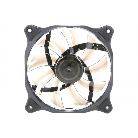 DIYPC 18LED-RGB Hydro Bearing 120mm RGB Silent Fan for Computer Cases (7 Colors Change in 3 mode: Stable, Breathing and Flashing)