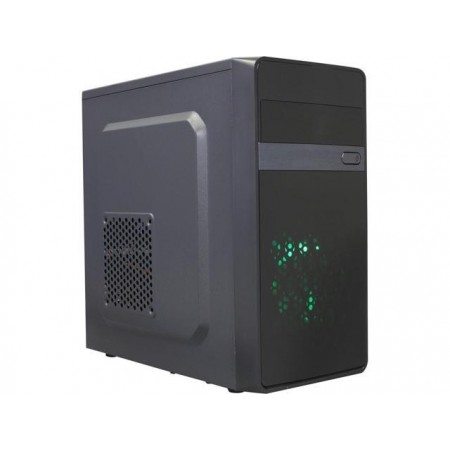 DIYPC MA01-G Black/Green USB 3.0 Micro-ATX Mini Tower Gaming Computer Case with Dual Fans