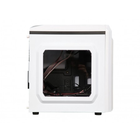 DIYPC DIY-F2-W White SPCC MicroATX Mini Tower Computer Case